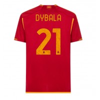 AS Roma Paulo Dybala #21 Domaci Dres 2023-24 Kratak Rukav